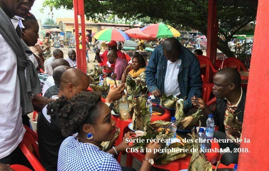 Sortie récréative des chercheurs de la CDS à la périphérie de Kinshasa